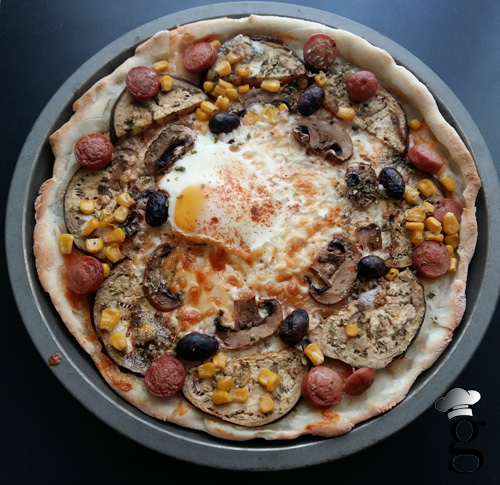 Masa de pizza sin gluten: con harina Food Service de Schär