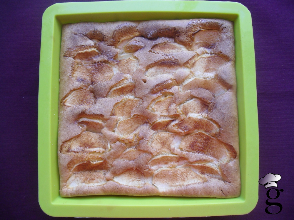 image of Las recetas de Glutoniana – Tarta de manzana 9 cucharadas